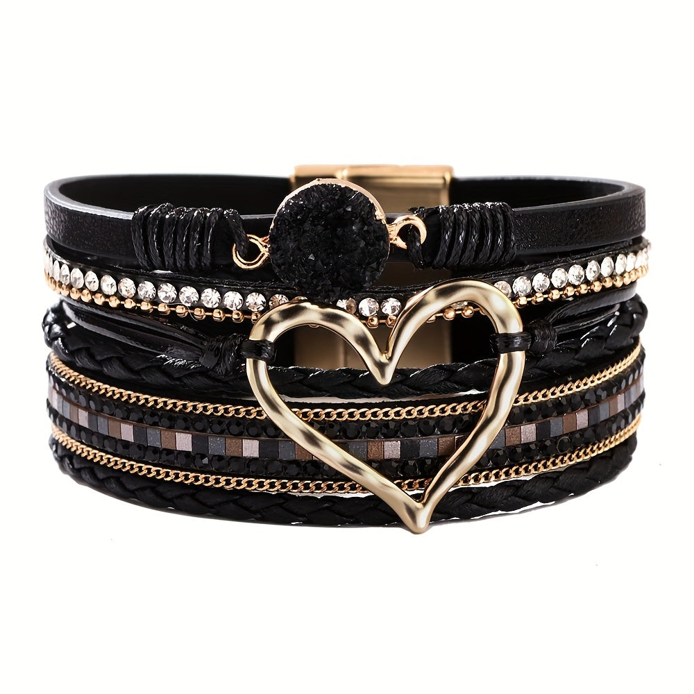 Boho Multi-Layer Leather Bracelet