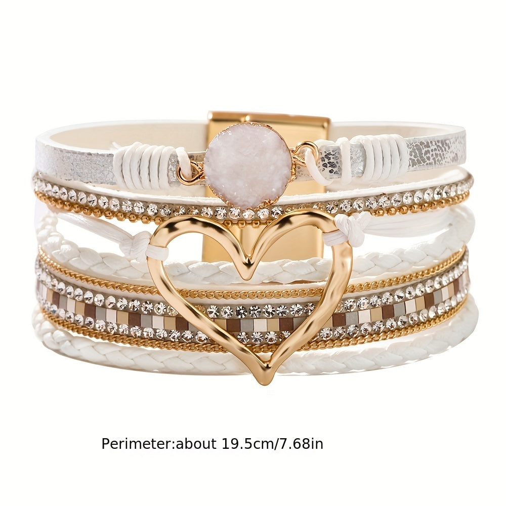 Boho Multi-Layer Leather Bracelet