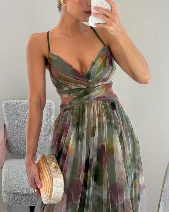 Millie | Elegant Floral Maxi Dress