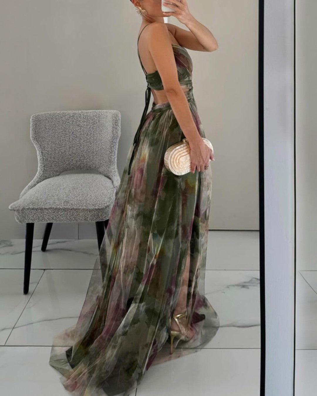 Millie | Elegant Floral Maxi Dress