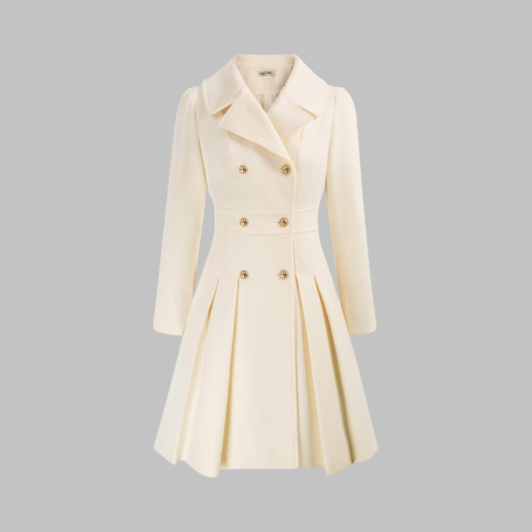 Amelia | Elegant Long Sleeve Coat