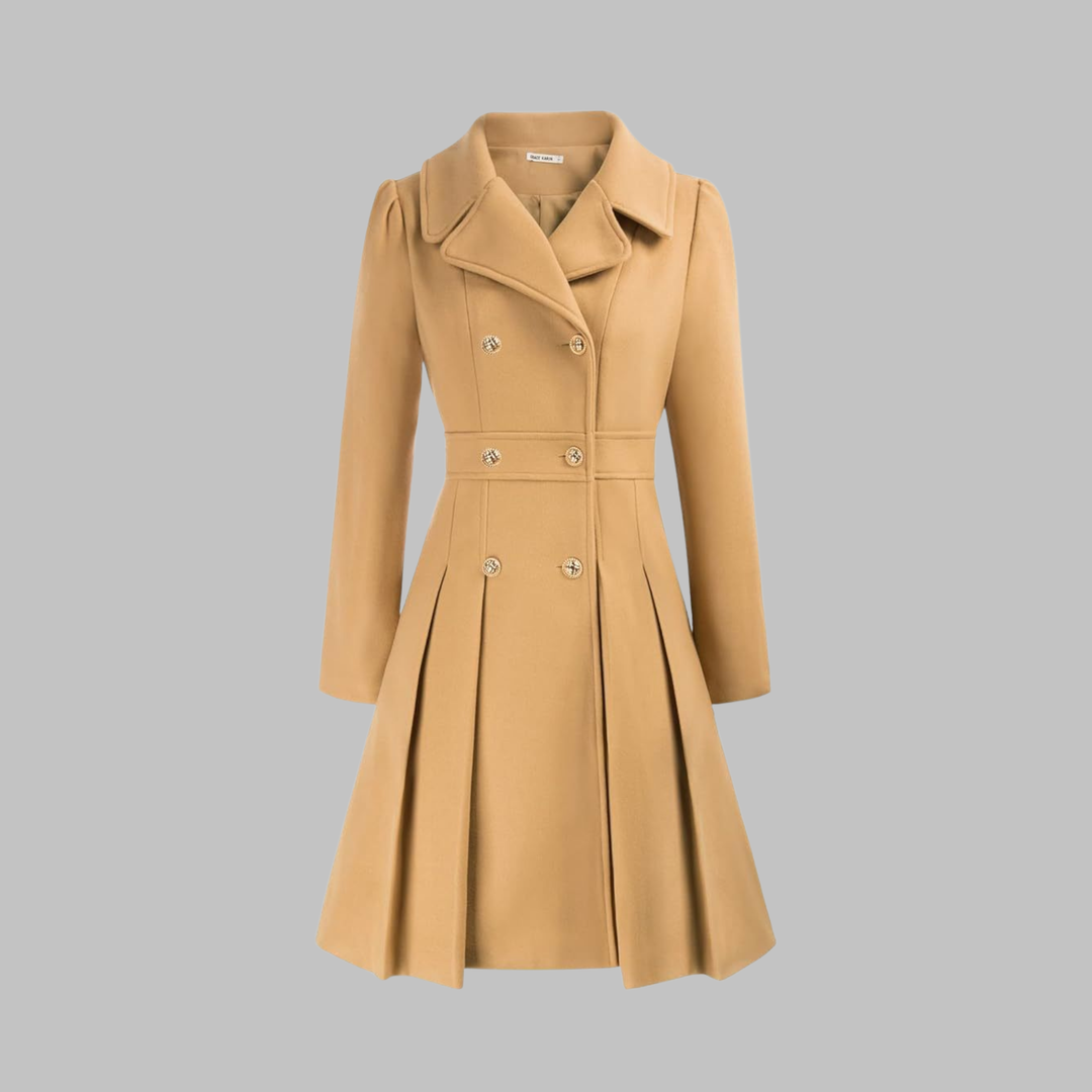 Amelia | Elegant Long Sleeve Coat
