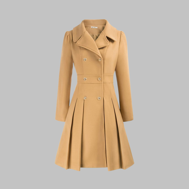 Amelia | Elegant Long Sleeve Coat