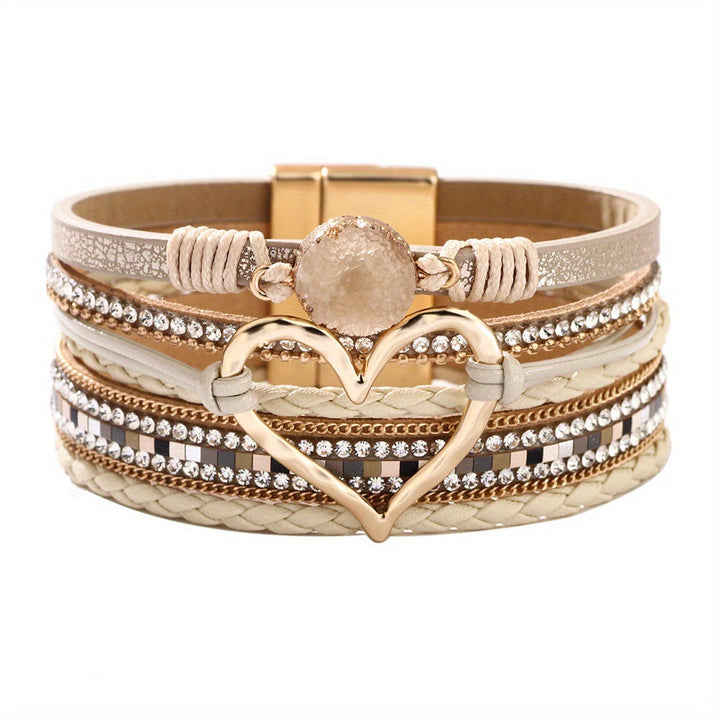 Boho Multi-Layer Leather Bracelet