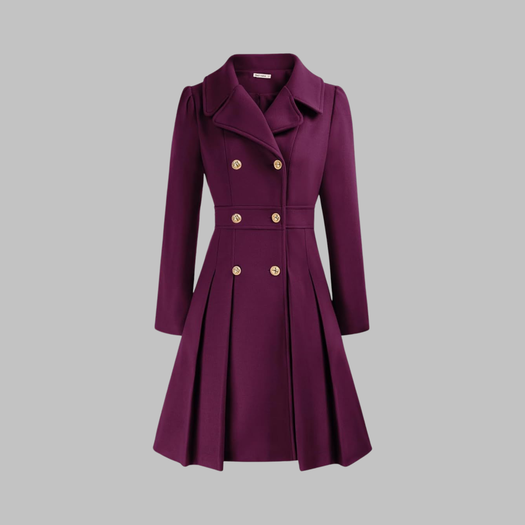 Amelia | Elegant Long Sleeve Coat