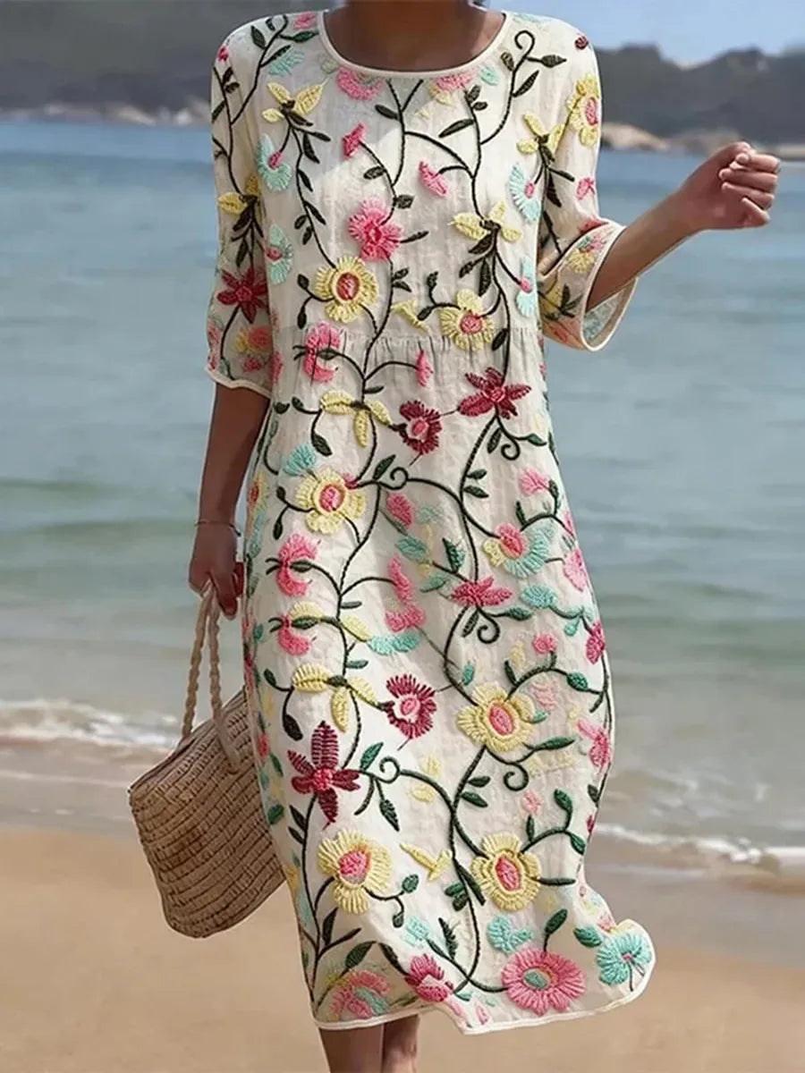Maisie | Flowy Floral Summer Dress