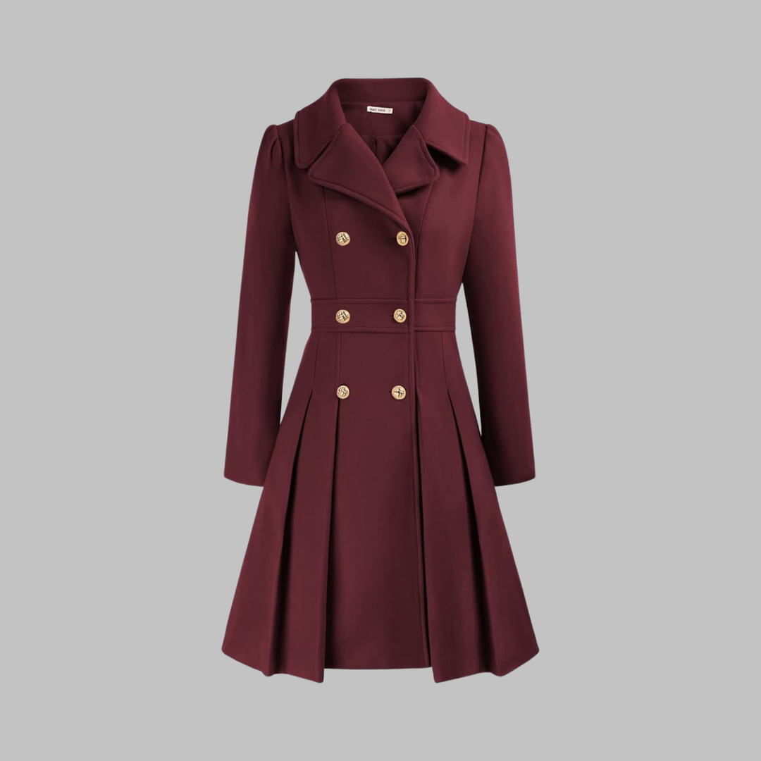 Amelia | Elegant Long Sleeve Coat