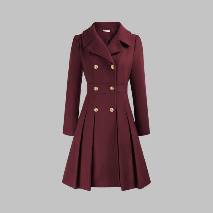Amelia | Elegant Long Sleeve Coat