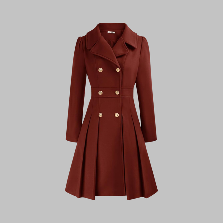 Amelia | Elegant Long Sleeve Coat
