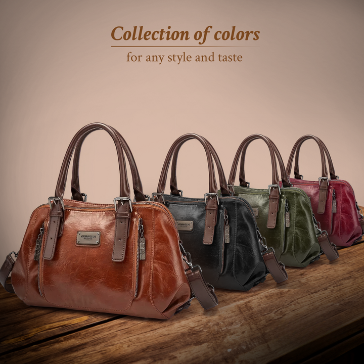 Katherine | Luxe Statement Leather Handbag