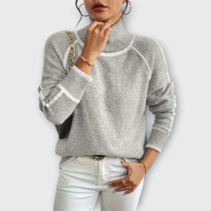 Aurora | Casual Turtleneck Jumper