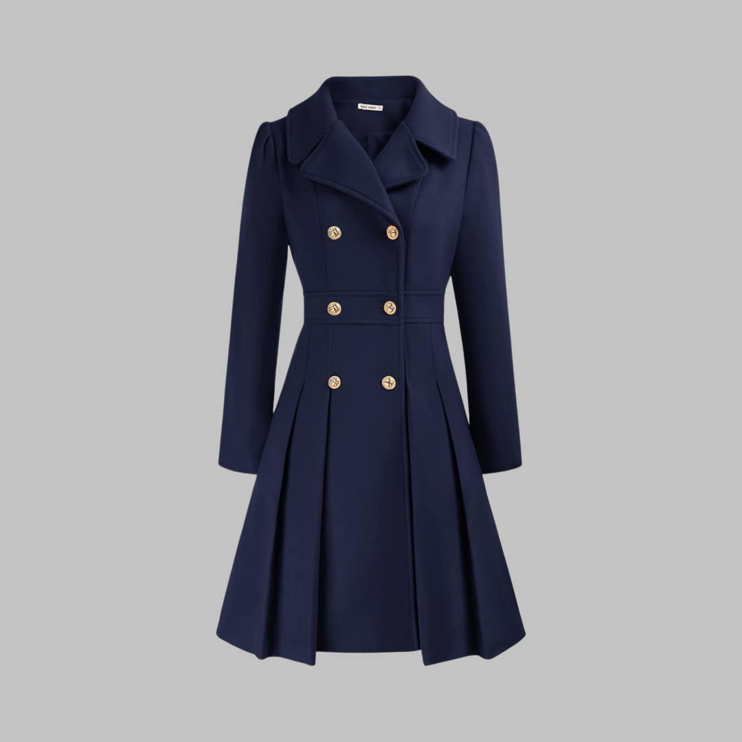 Amelia | Elegant Long Sleeve Coat