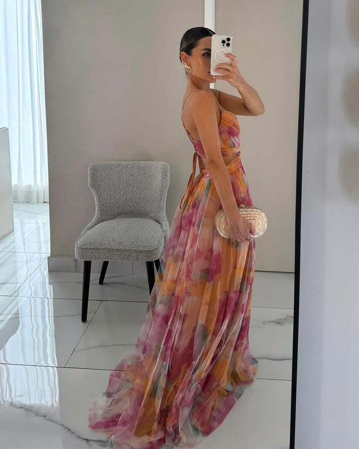 Millie | Elegant Floral Maxi Dress