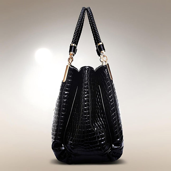 Lusso Milano | Crocodile Shoulder Bag