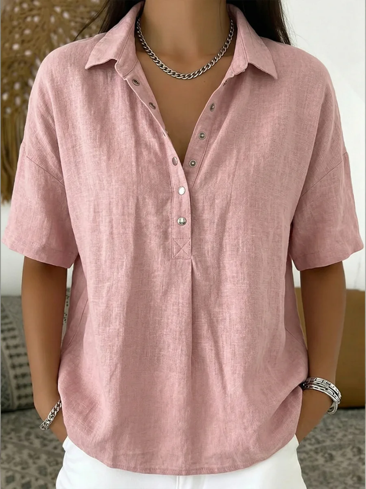 Arabella | Relaxed Fit Button Blouse