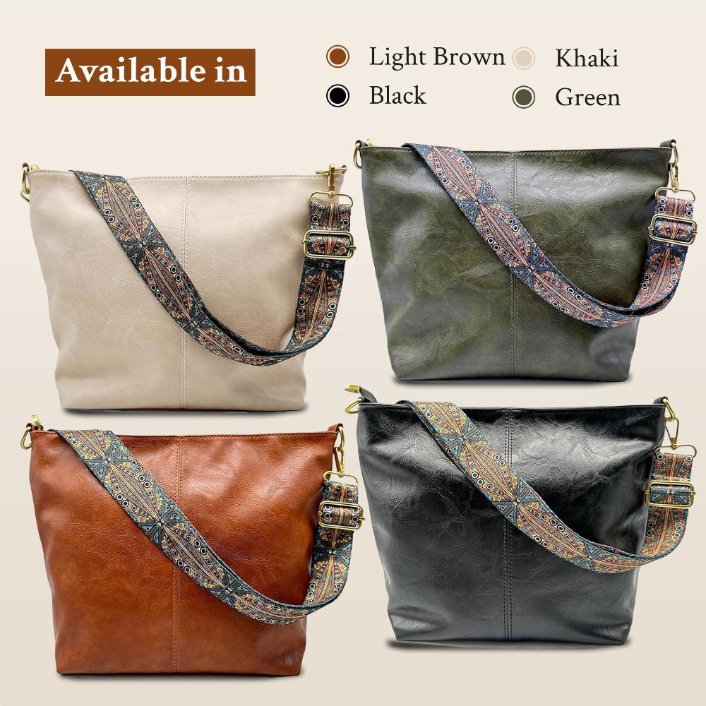 Linda | Vintage Charm Leather Shoulder Bag