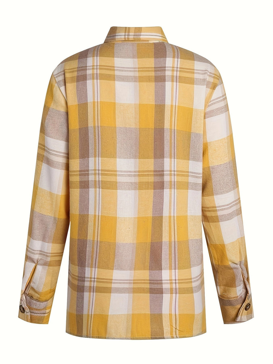 Wendy | Elegant Checkered Blouse