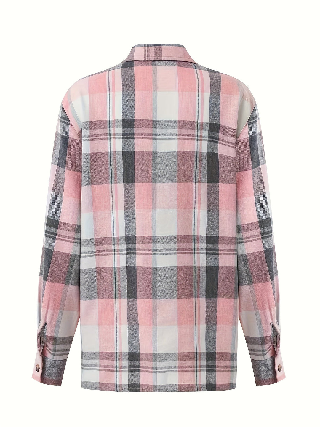 Wendy | Elegant Checkered Blouse