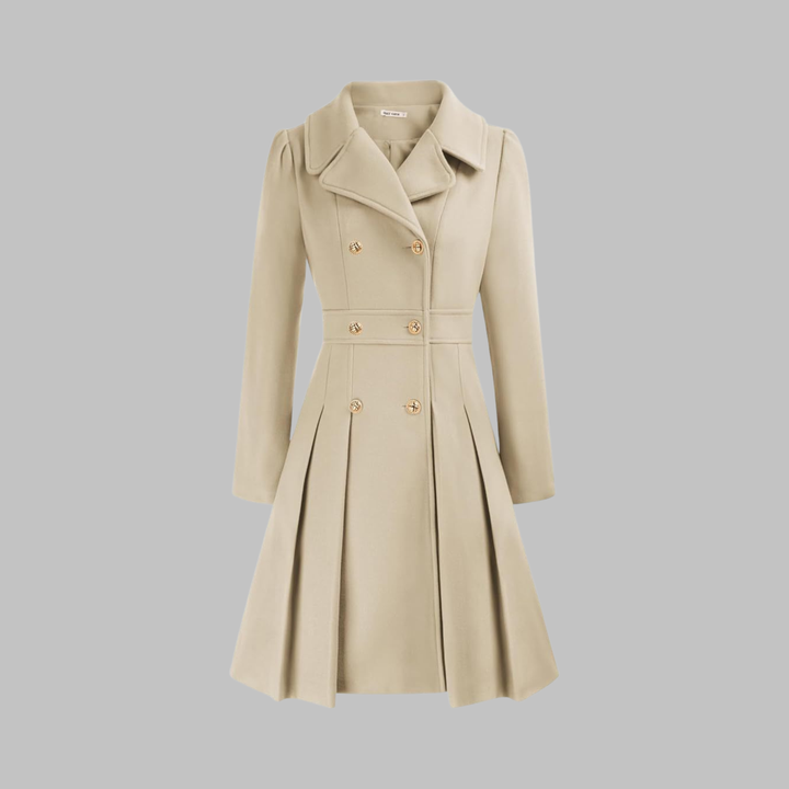 Amelia | Elegant Long Sleeve Coat