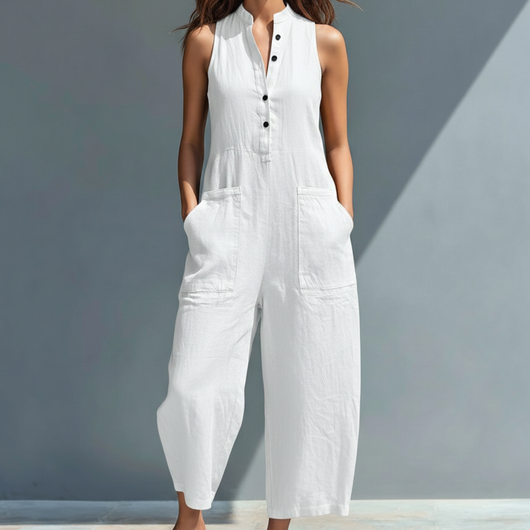 Gloria | Elegant Sleeveless Jumpsuit