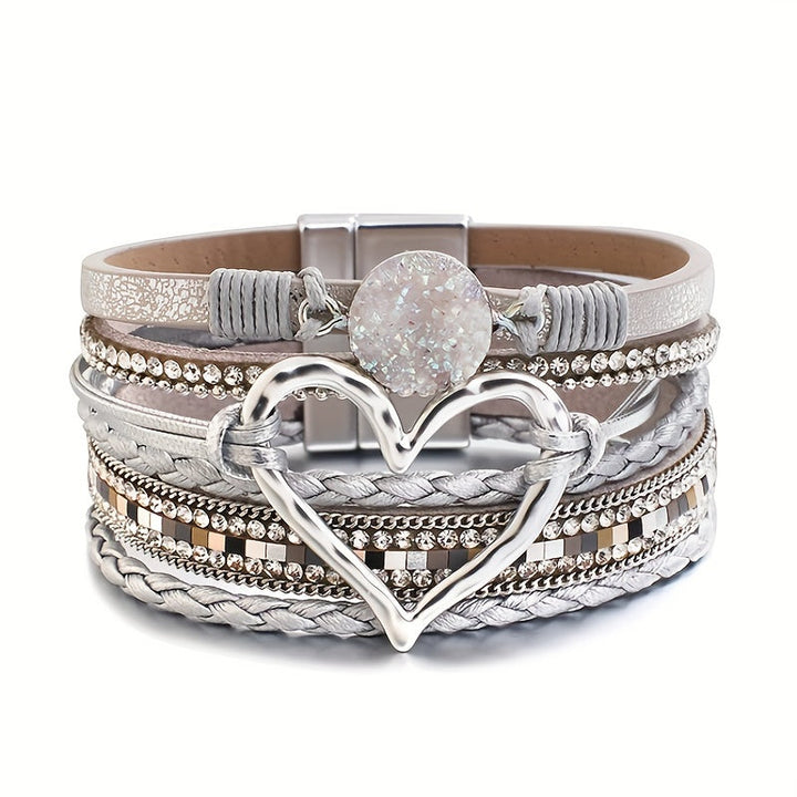 Boho Multi-Layer Leather Bracelet