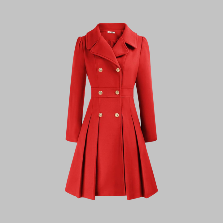 Amelia | Elegant Long Sleeve Coat