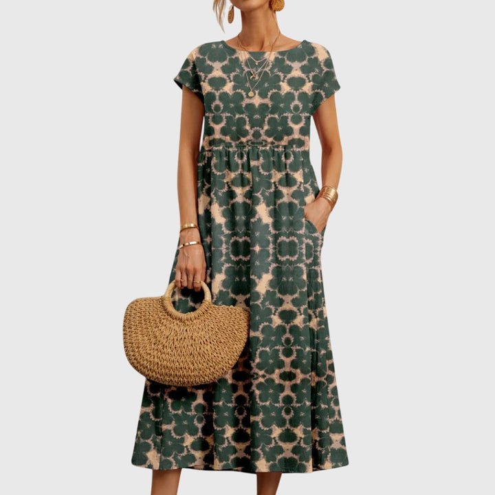 Elsie | Elegant Flowing Floral Dress