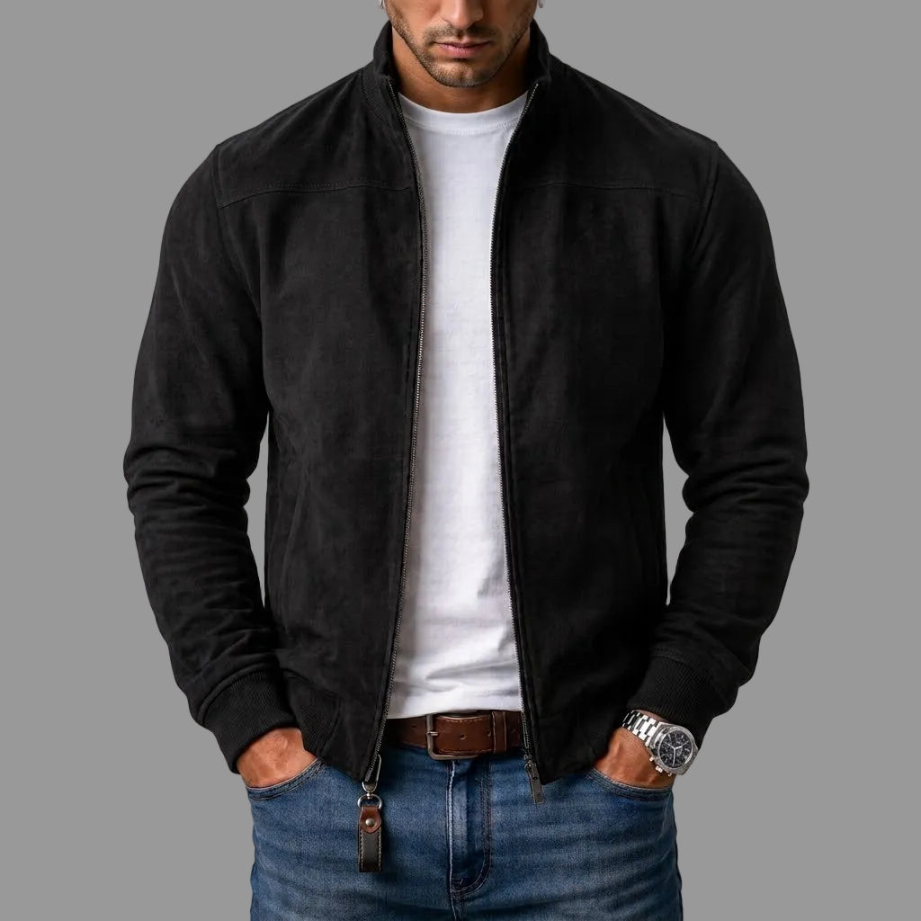 Matthew | Suede Zip-Up Jacket