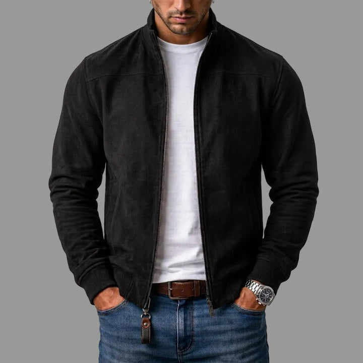 Matthew | Suede Zip-Up Jacket
