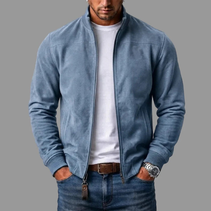 Matthew | Suede Zip-Up Jacket