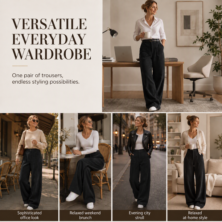 Jessica | Relaxed Wide-Leg Trousers