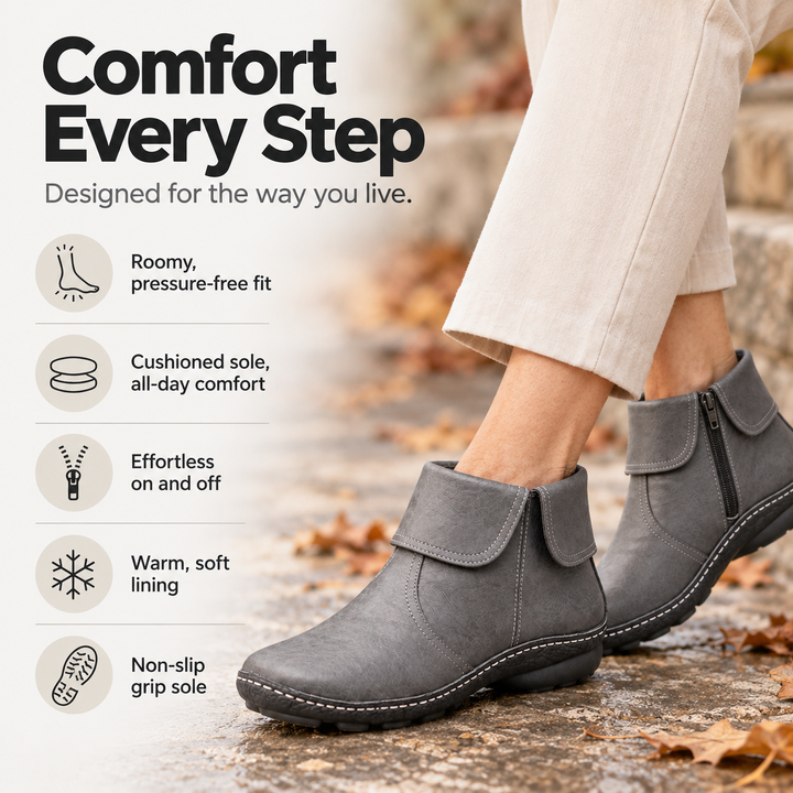 Susan | Comfy Ankle Boots