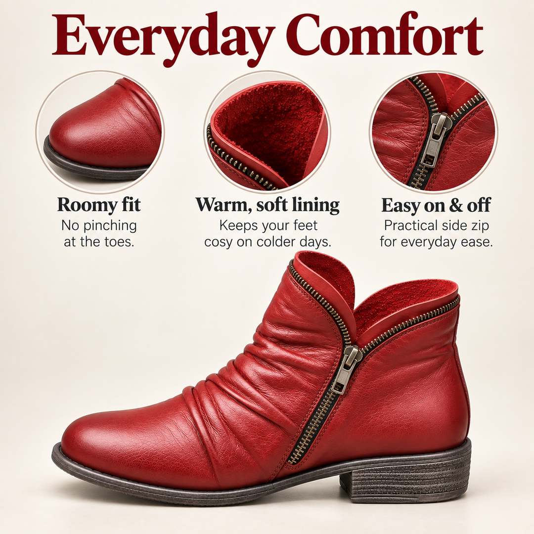 Olivia | Comfortable Ankle Boots