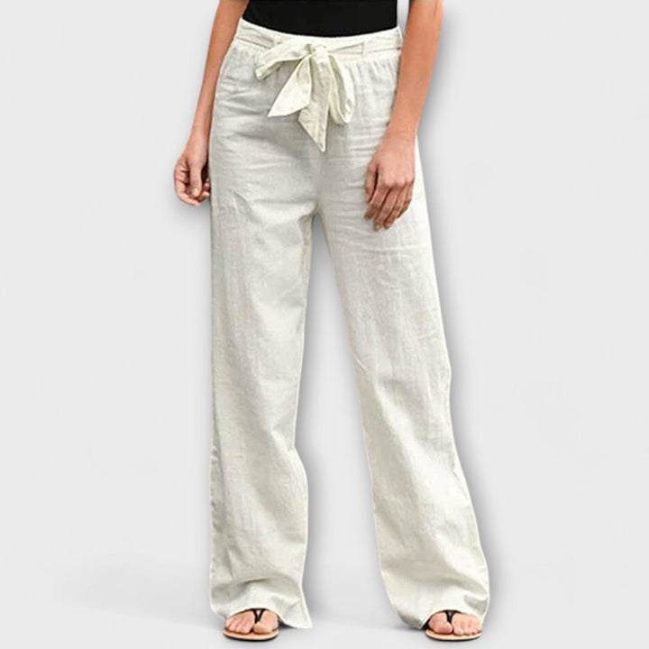 Loreen | Lightweight Linen Trousers