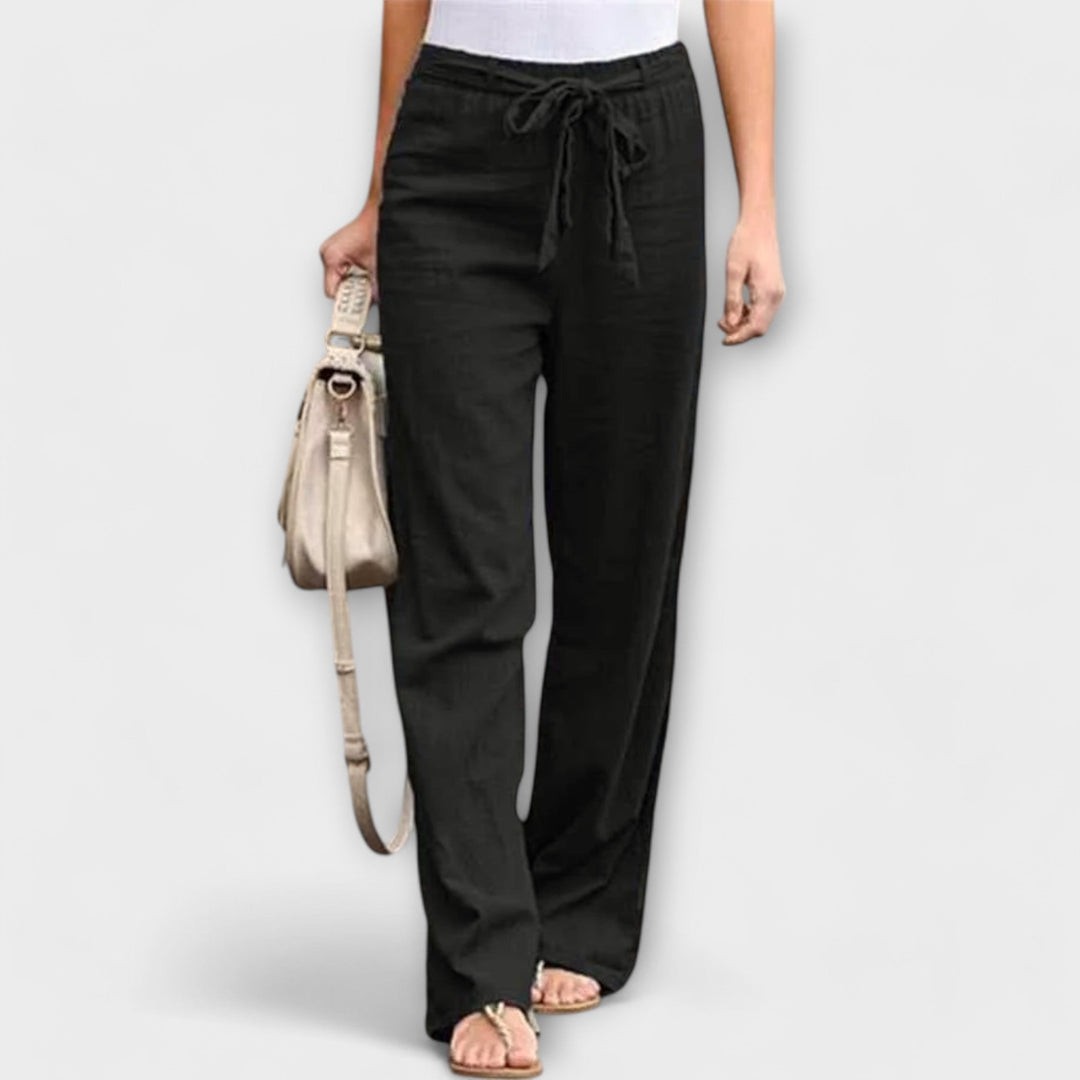 Loreen | Lightweight Linen Trousers