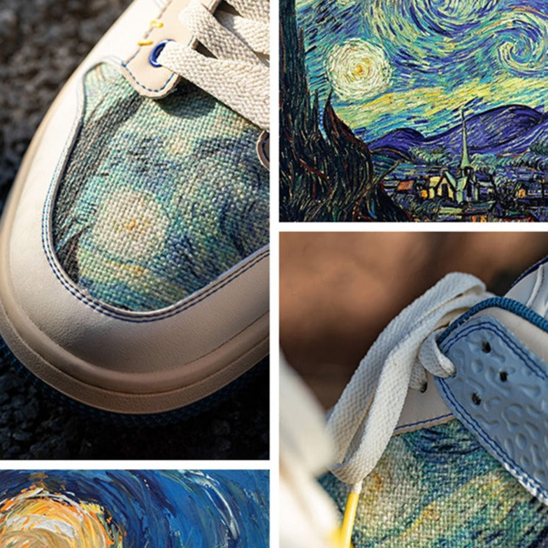 Van Gogh | Starry Night Inspired Sneakers