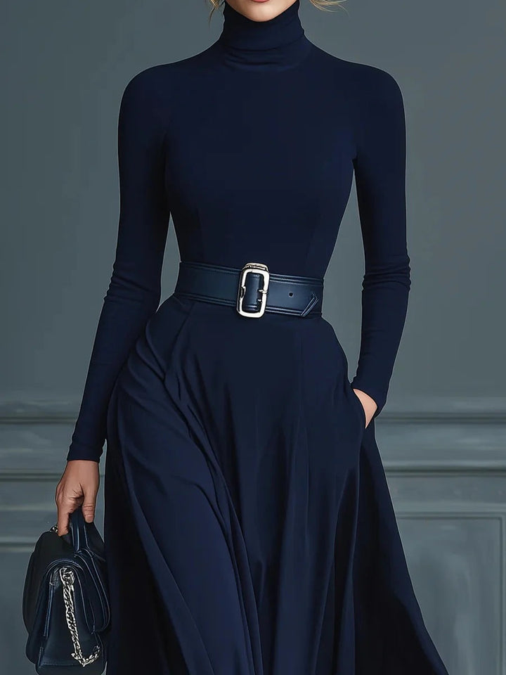 Corliss | High-Neck Maxi Dress