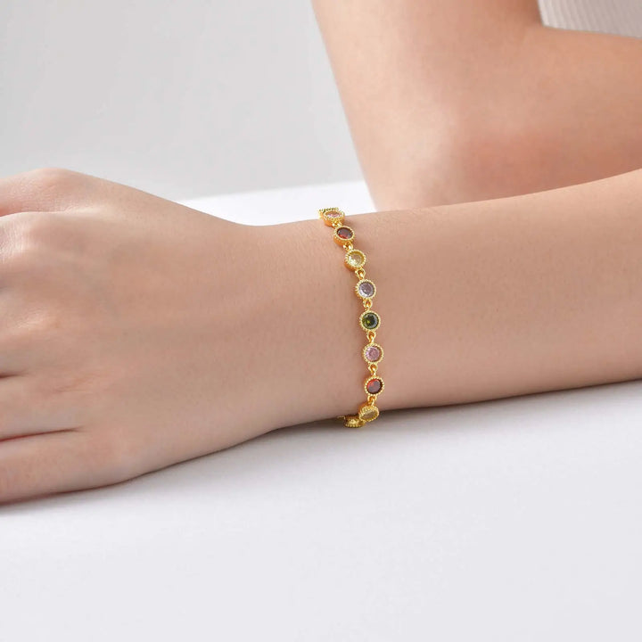 Rainbow Light-Up Charm Bracelet