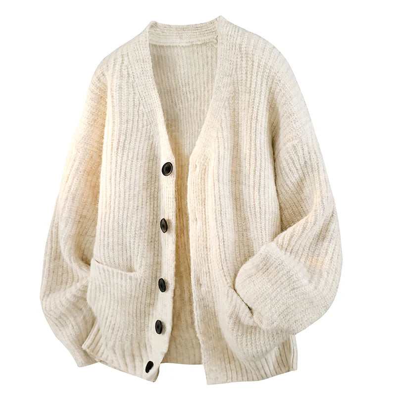 Adam | Relaxed V-Neck Cardigan