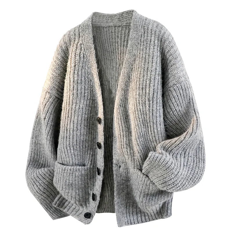 Adam | Relaxed V-Neck Cardigan