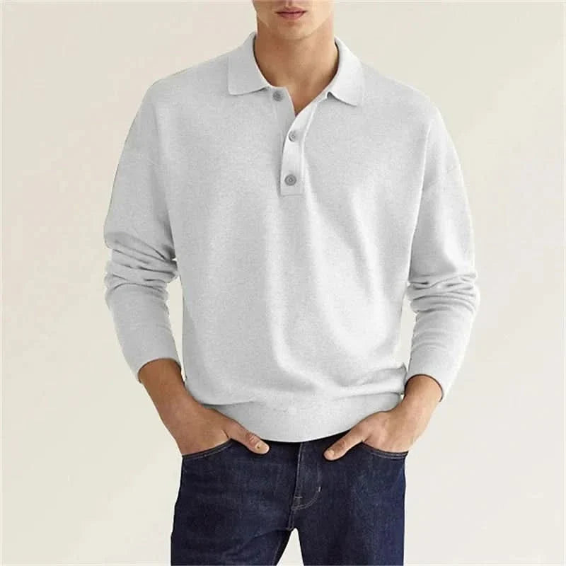 Corvin | Wool Polo Shirt