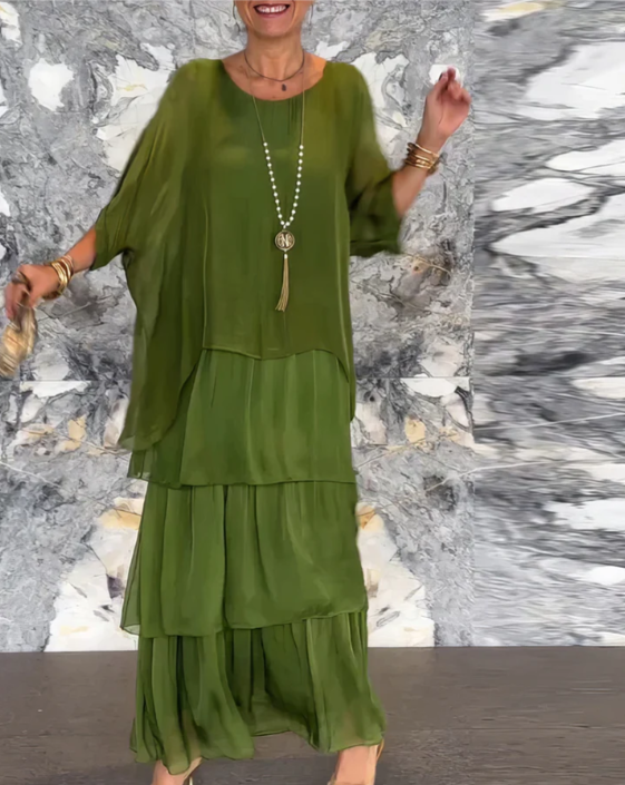Mila | Elegant Flowing Maxi Dress