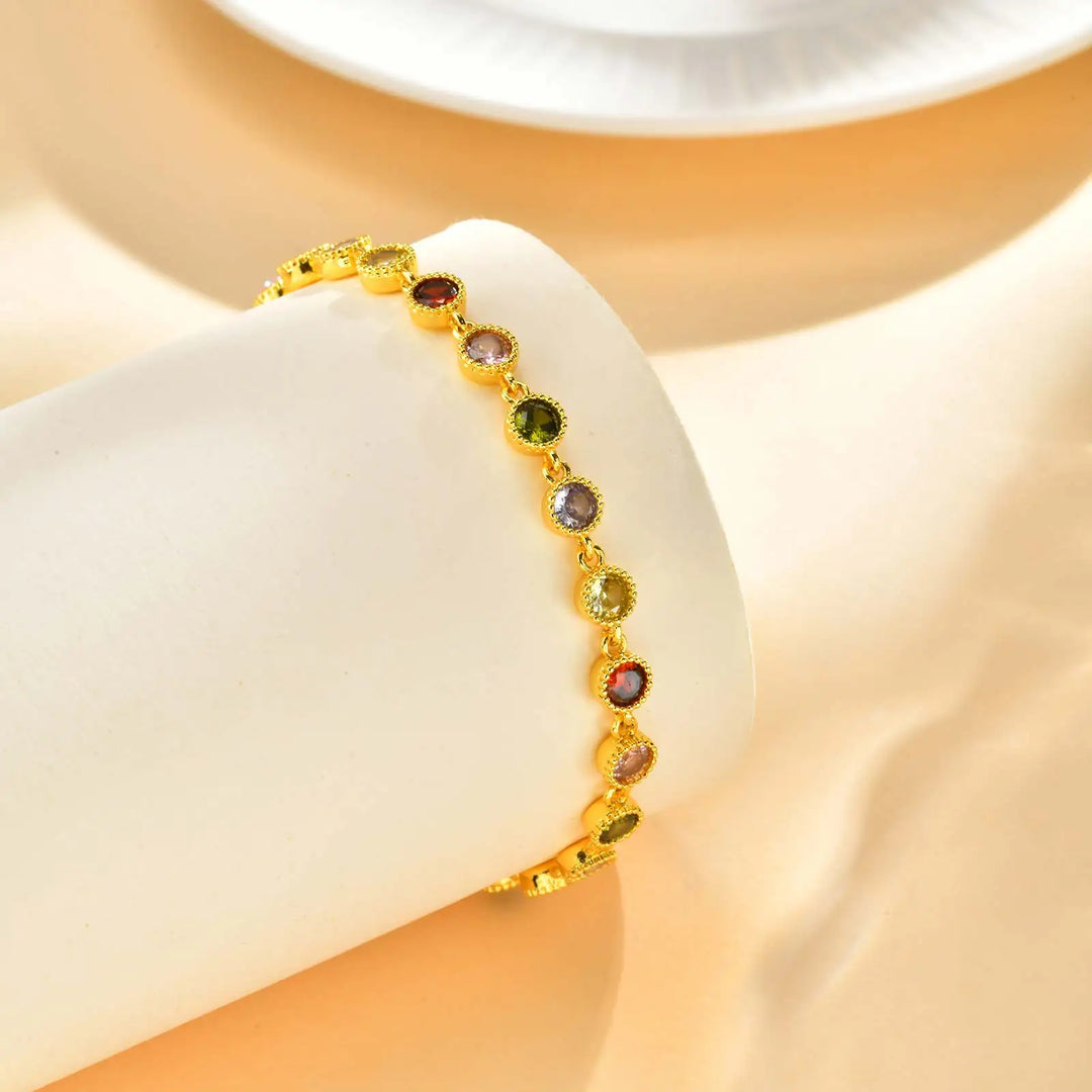 Rainbow Light-Up Charm Bracelet