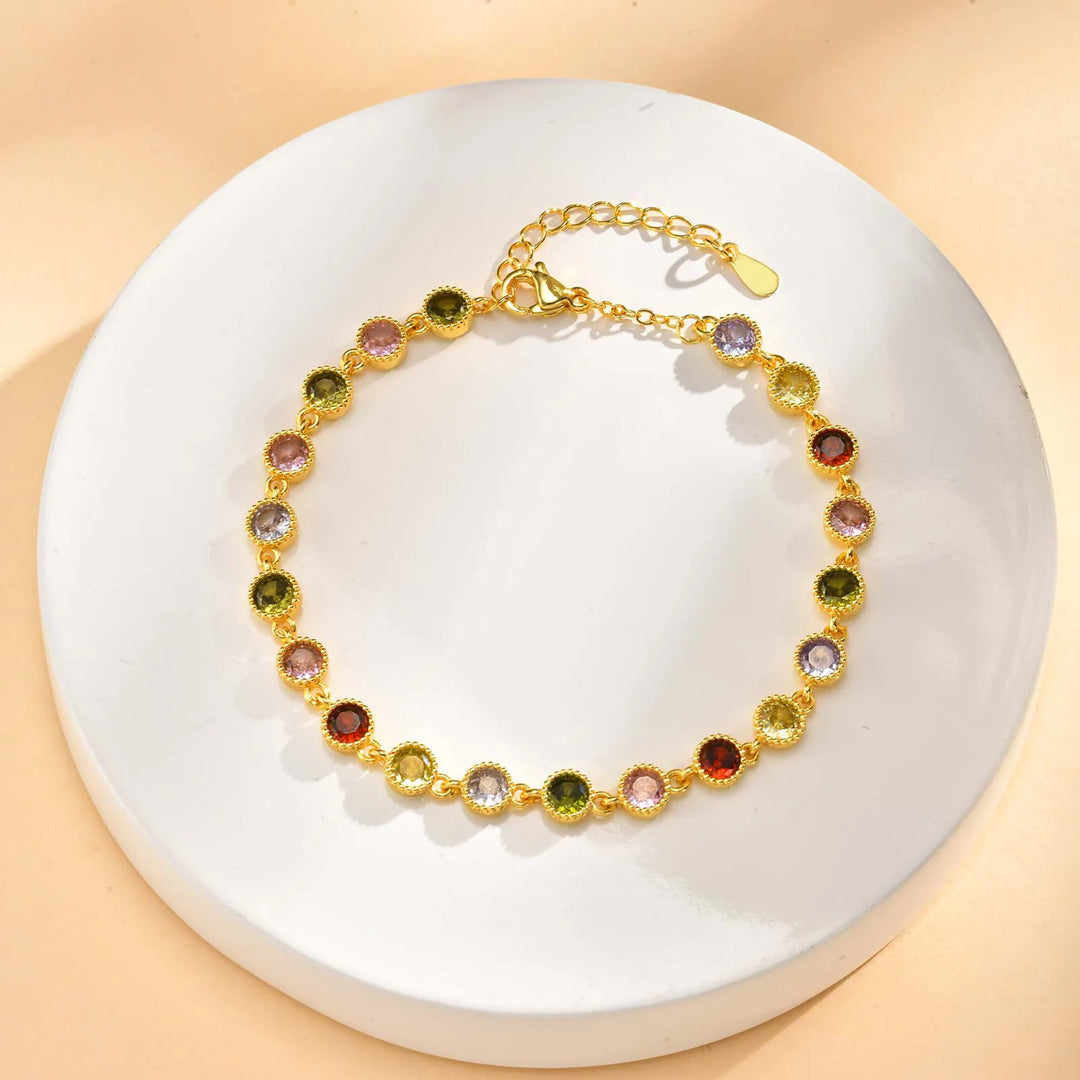 Rainbow Light-Up Charm Bracelet