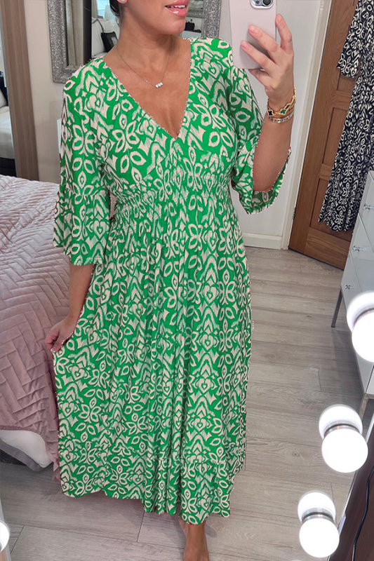 Zara | Casual Bohemian Midi Dress