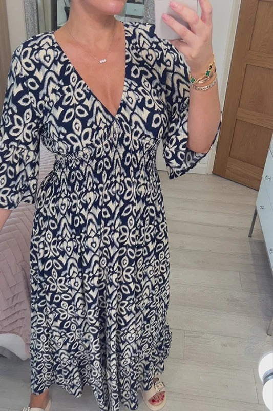 Zara | Casual Bohemian Midi Dress