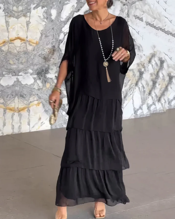 Mila | Elegant Flowing Maxi Dress