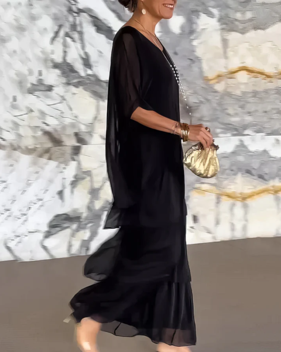Mila | Elegant Flowing Maxi Dress