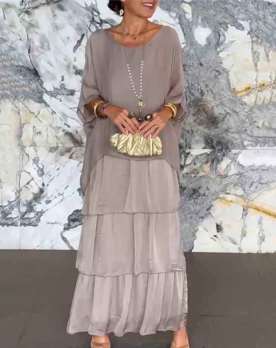 Mila | Elegant Flowing Maxi Dress