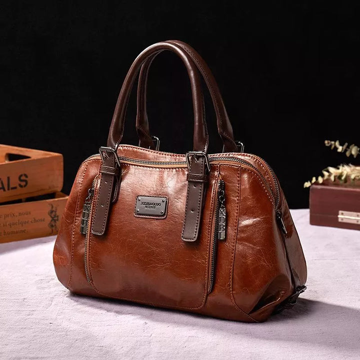 Katherine | Luxe Statement Leather Handbag